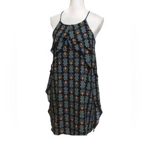 BCBG Maxazria tribal halter neck sundress size Large